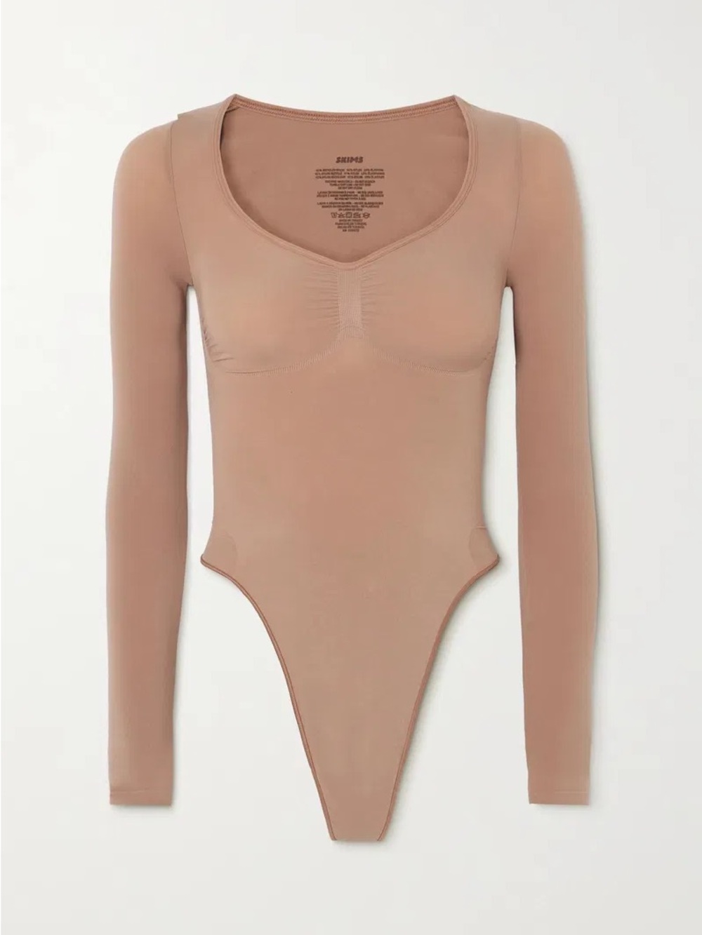 Skims Seamless Sculpt Bodysuit Long Sleeve